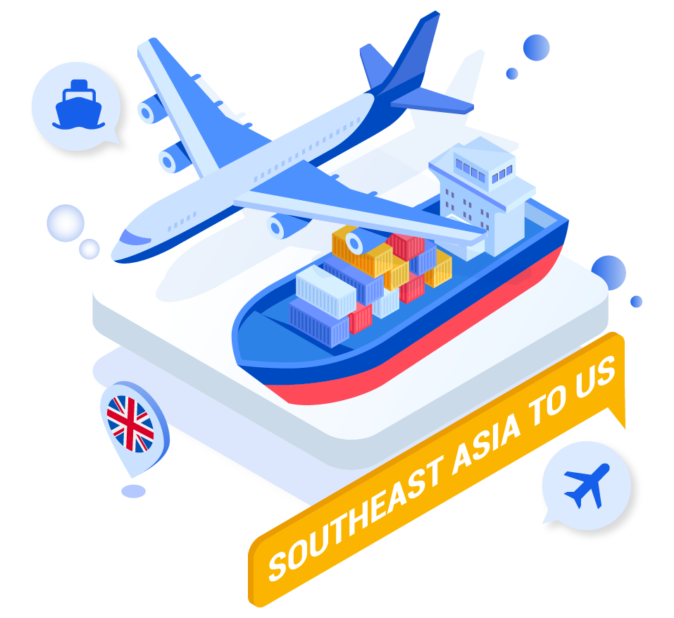 东南亚到美国DDP